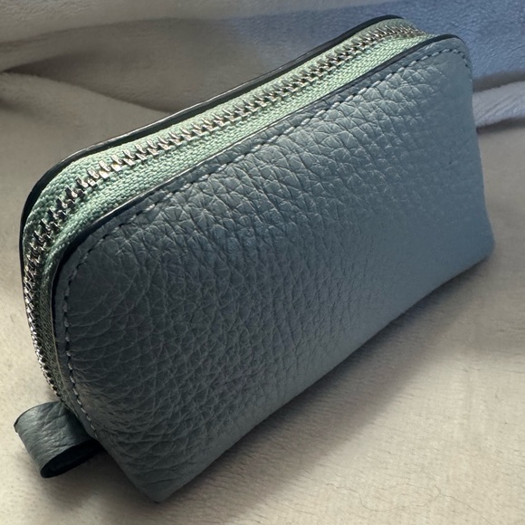 Coach Light Blue Coin Bag - Picture 6 of 10